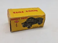 Militær legetøjs bil - Dinky Toys