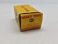 Militær legetøjs bil - Dinky Toys