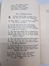 Originalt lot sangbøger