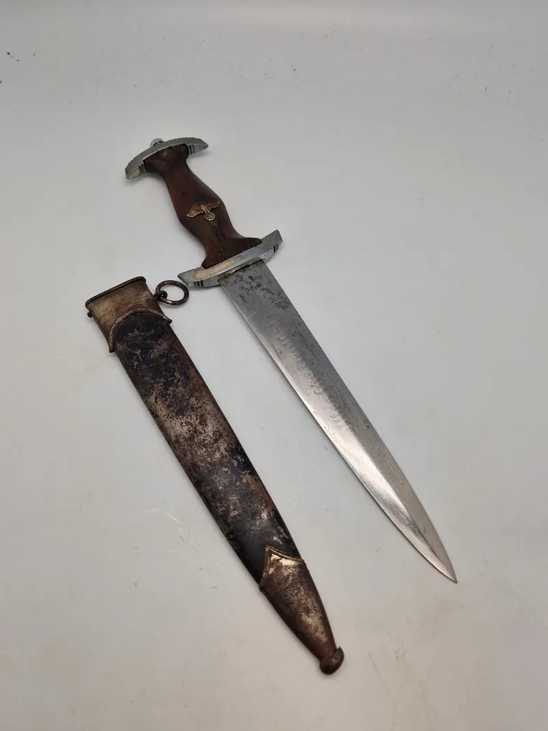 Original tysk SA daggert - til restaurering