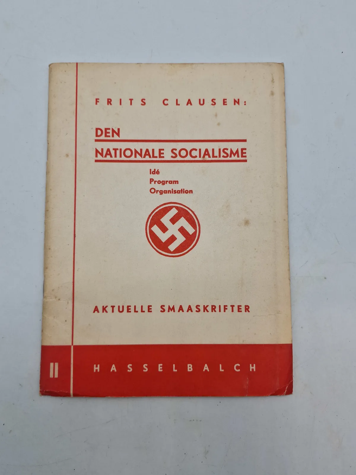 Originalt DNSAP hæfte