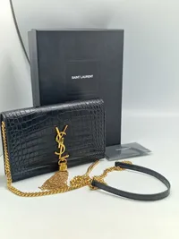 Original Saint Laurent taske med tilhørende kasse, kvittering haves