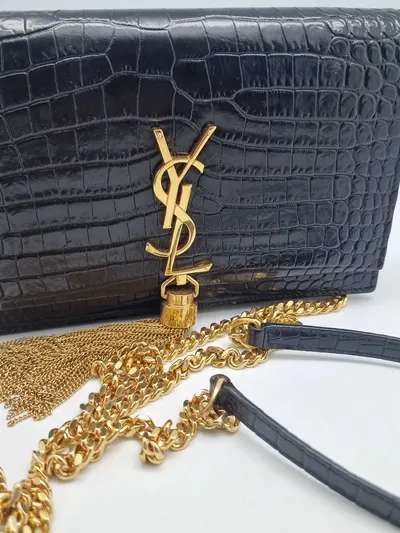 Original Saint Laurent taske med tilhørende kasse, kvittering haves