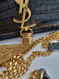 Original Saint Laurent taske med tilhørende kasse, kvittering haves