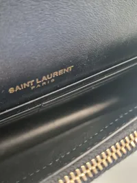 Original Saint Laurent taske med tilhørende kasse, kvittering haves