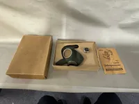 Original Tysk WW2 gasmaske i æske