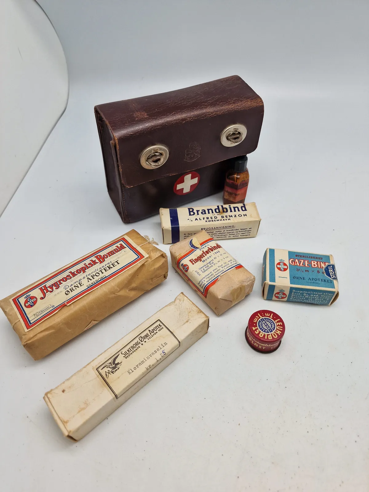 Original dansk spejder førstehjælps taske