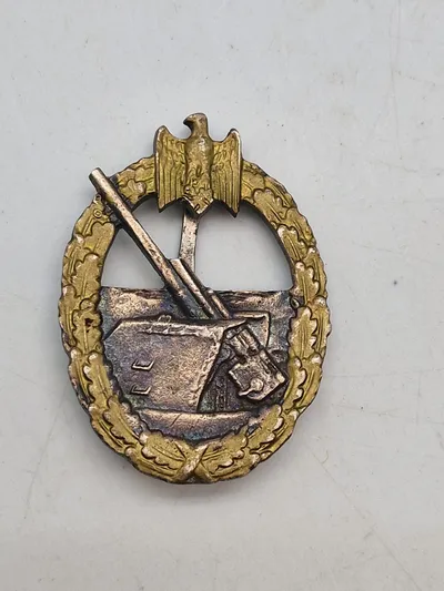 Tysk Küstenartillerie abzeichen - ældre Postwar
