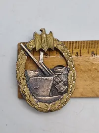 Tysk Küstenartillerie abzeichen - ældre Postwar