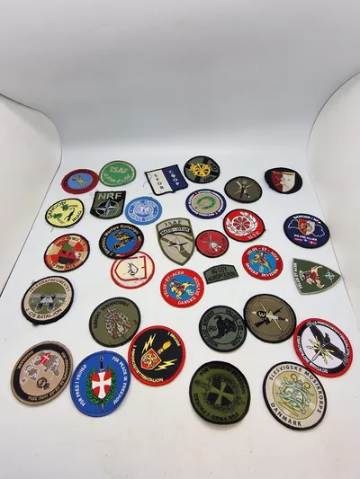 Samling danske patches