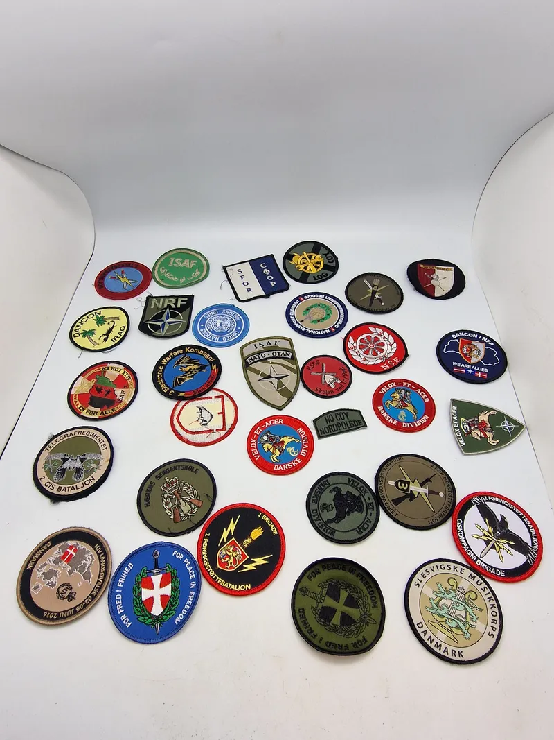 Samling danske patches
