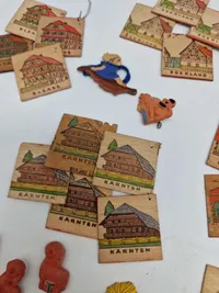 Samling originale WinterHilfswerke mærker - ww2