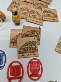 Samling originale WinterHilfswerke mærker - ww2