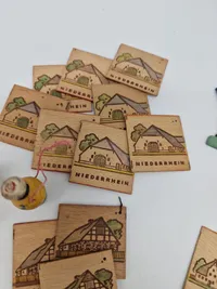 Samling originale WinterHilfswerke mærker - ww2
