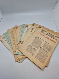 Samling hæfter tilhørt Lorenz F. Lorenzen Frikorps Danmark