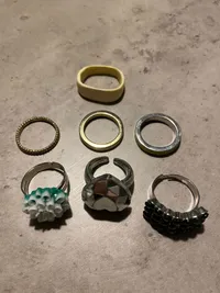 Diverse fingerringe