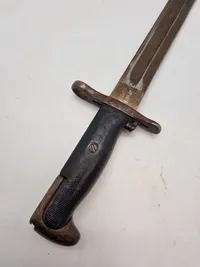 Original US WW2 Garand bajonet -  med skede