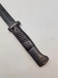 Original K98 bajonet - Marinestemplet - super stand