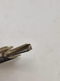 Originalt ww1 Jernkors - 2.kl fremstiller Otto Schickle Pforzheim - umagnetisk (sjældent)