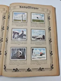 Originalt samlealbum med flak - komplet