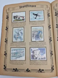 Originalt samlealbum med flak - komplet