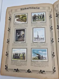 Originalt samlealbum med flak - komplet