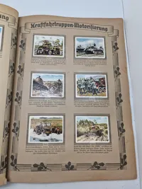 Originalt samlealbum med flak - komplet