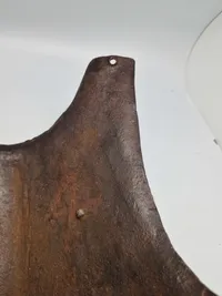 Originalt Dansk Livgarden til hest brystplade M1728 stemplet  Hoffmann Suhl, kendes kun i få eksemplarer.