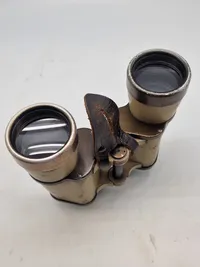 Original tysk 10X50 kikkert - ww2 (enhedsfarve) god i optik