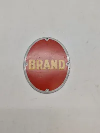 Originalt ww2 CB skilt - Brand