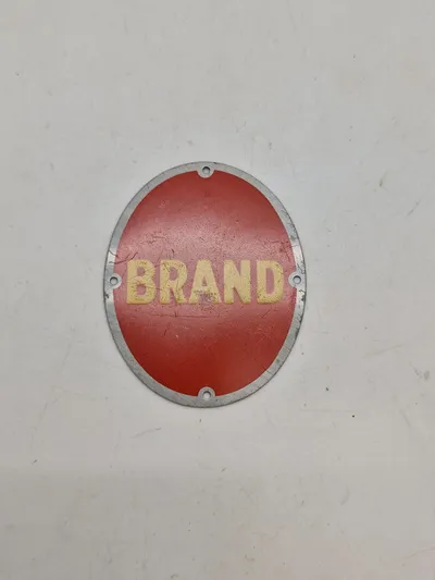 Originalt ww2 CB skilt - Brand