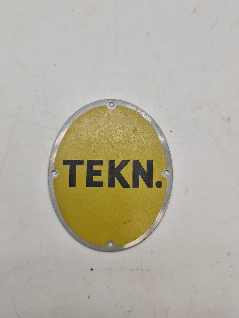 Originalt ww2 CB skilt - TEKN