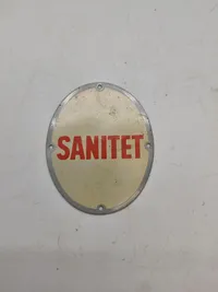 Originalt ww2 CB skilt - Sanitet