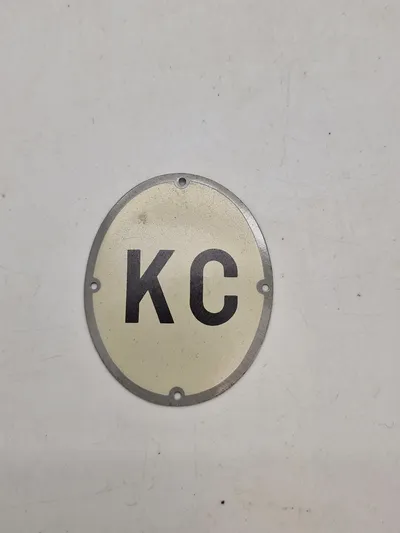 Originalt ww2 CB skilt - KC