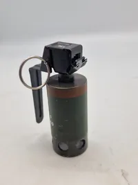 Original Øvelses håndgranat (6-Bang) anvendt bl.a. ved RIOT controls mm
