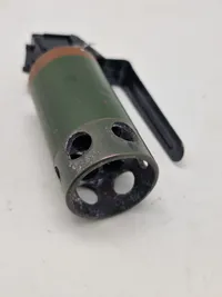 Original Øvelses håndgranat (6-Bang) anvendt bl.a. ved RIOT controls mm