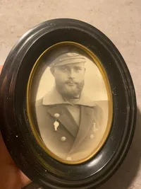 Lille foto af dansk sømand