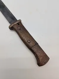Original K98 bajonet - ustemplet - politi???