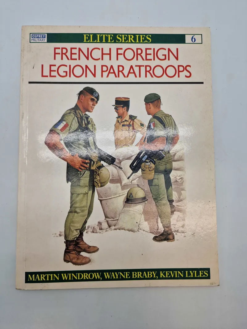 French foreign legion paratroops