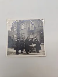 Samling fotos mm fra Dansk officers familie
