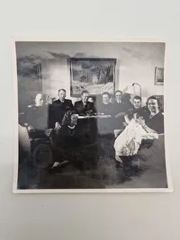 Samling fotos mm fra Dansk officers familie