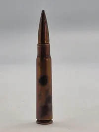 Skyttegravskunst Brevåbner lavet af K98 patron