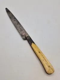 Sjælden original Hirchfænger med bengreb ca 1790, vanvittig kvalitet