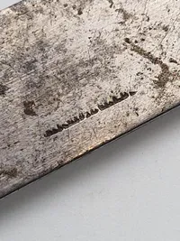 Sjælden original Hirchfænger med bengreb ca 1790, vanvittig kvalitet