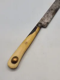 Sjælden original Hirchfænger med bengreb ca 1790, vanvittig kvalitet