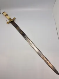 Sjælden original Hirchfænger med bengreb ca 1790, vanvittig kvalitet