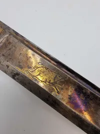 Sjælden original Hirchfænger med bengreb ca 1790, vanvittig kvalitet