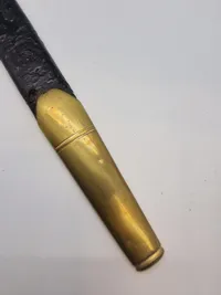 Sjælden original Hirchfænger med bengreb ca 1790, vanvittig kvalitet