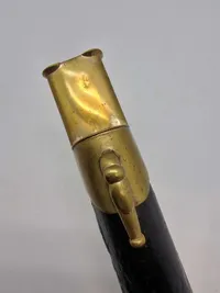 Sjælden original Hirchfænger med bengreb ca 1790, vanvittig kvalitet