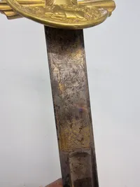 Sjælden original Hirchfænger med bengreb ca 1790, vanvittig kvalitet